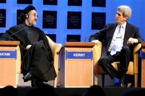 Le voici avec un ancient client,Mohammed Khatami lors du forum économique de Davos ,en 2008.