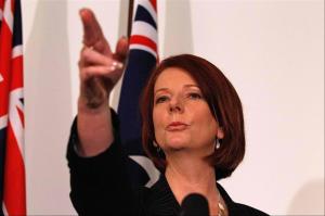 Julia Gillard ,une première ministre sans  peur,ni reproches!
