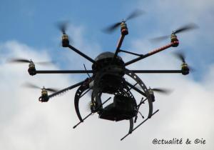 Un drone de surveillance civile (urbaine).